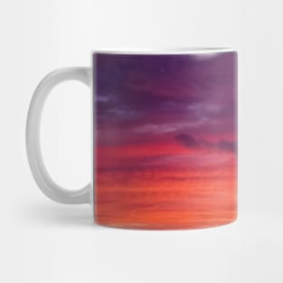 Colourful sunset sky Mug